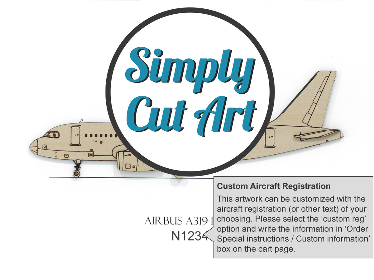 Airbus A319-132 Luftfahrtkunst