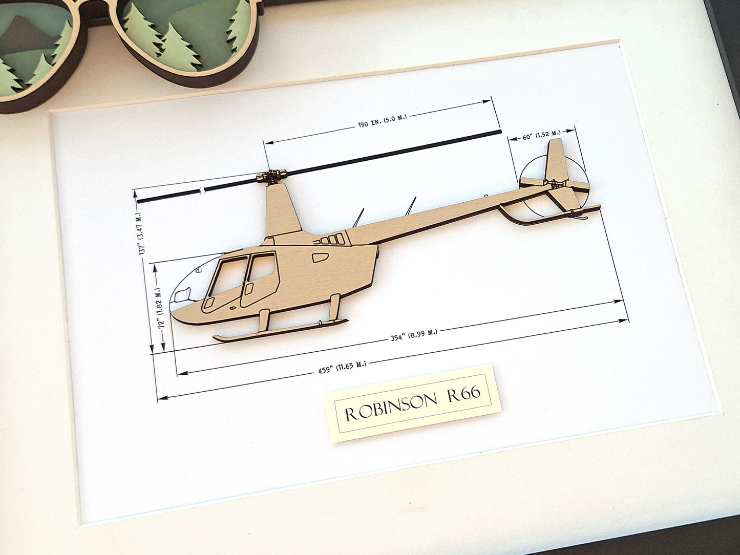 Robinson R66 helicopter gifts