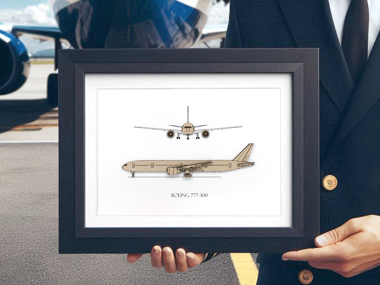 Boeing 777 aviation gift