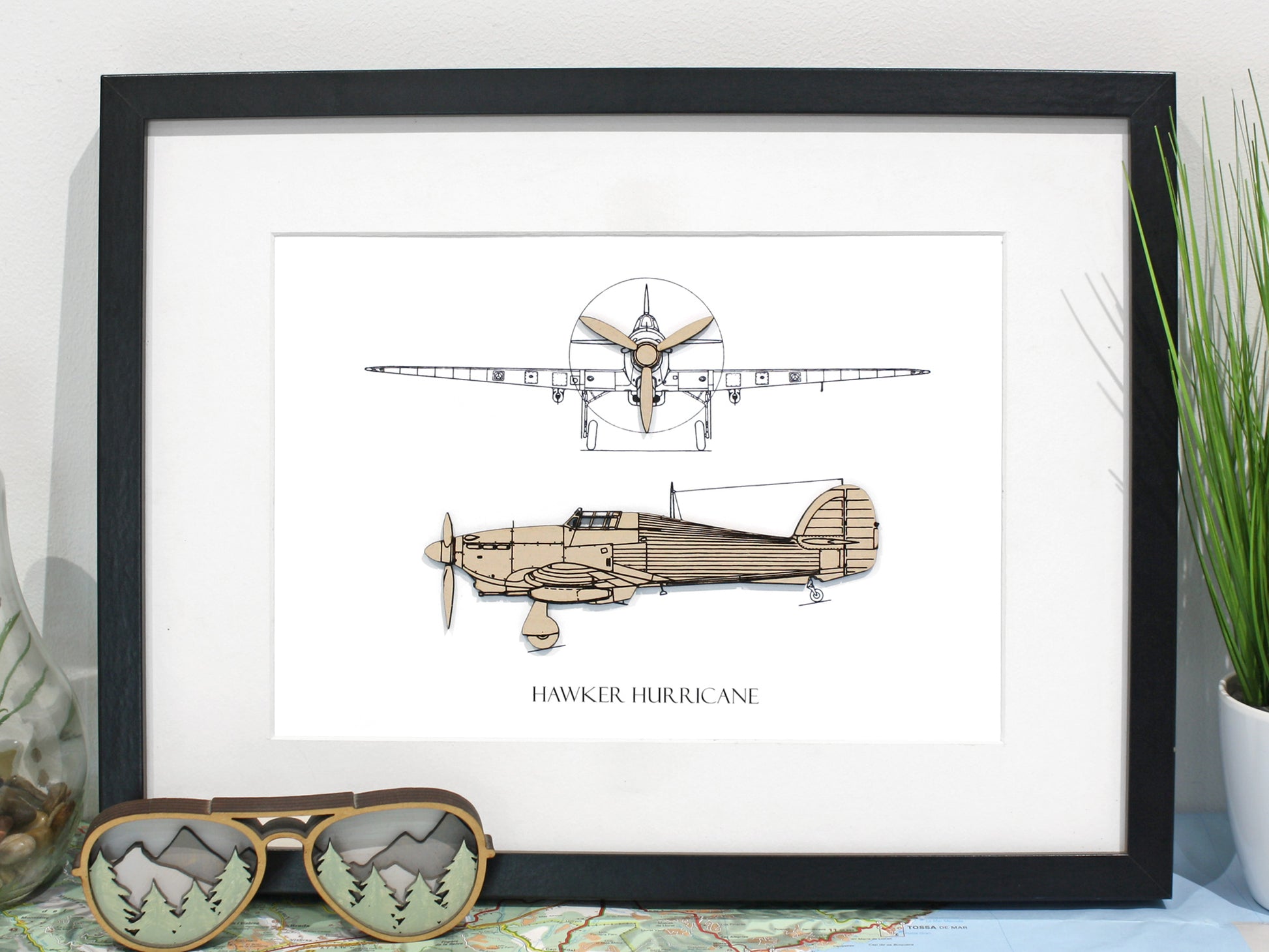 Hawker Hurricane aviation art