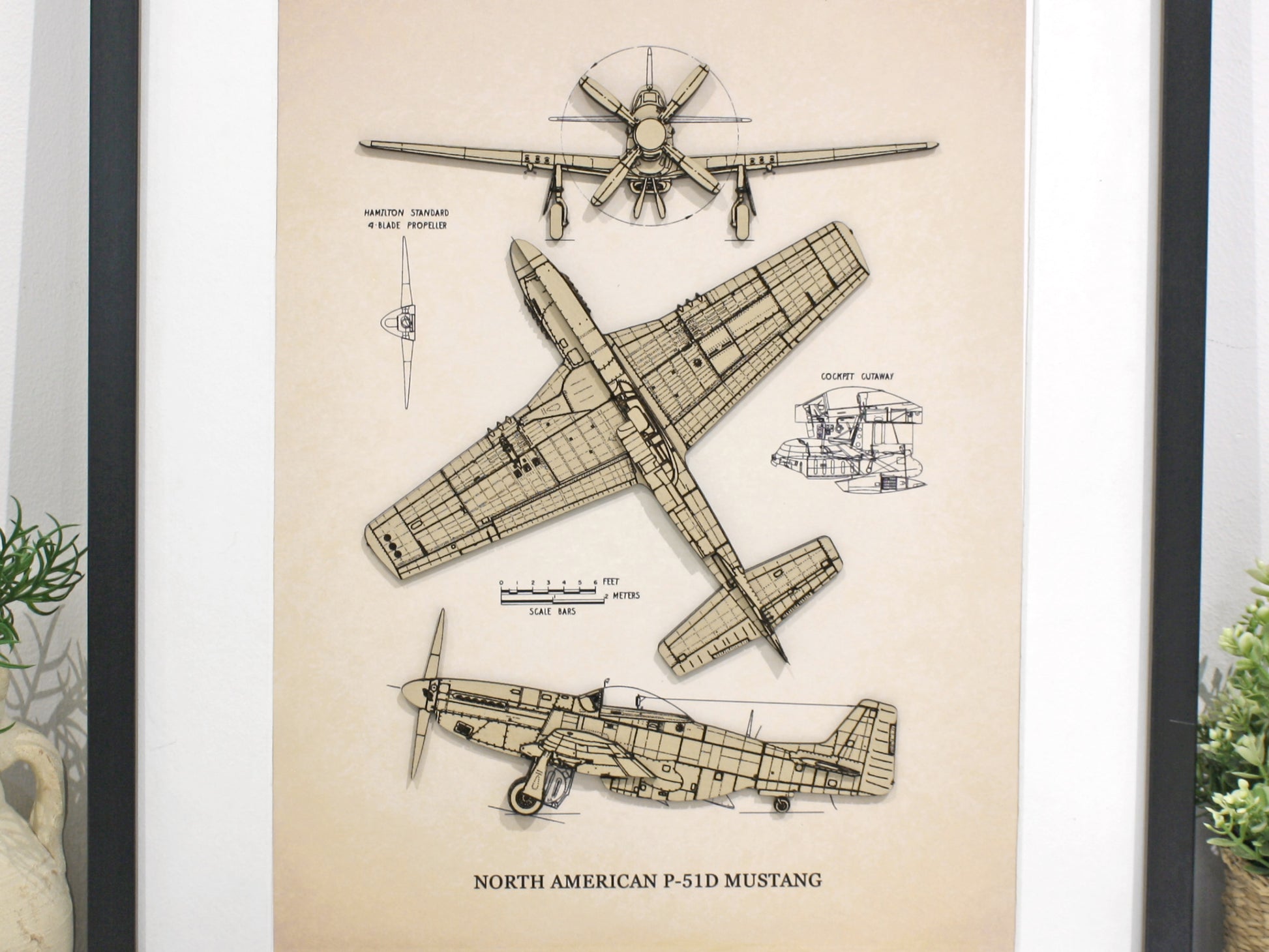 P51 Mustang aviation gifts