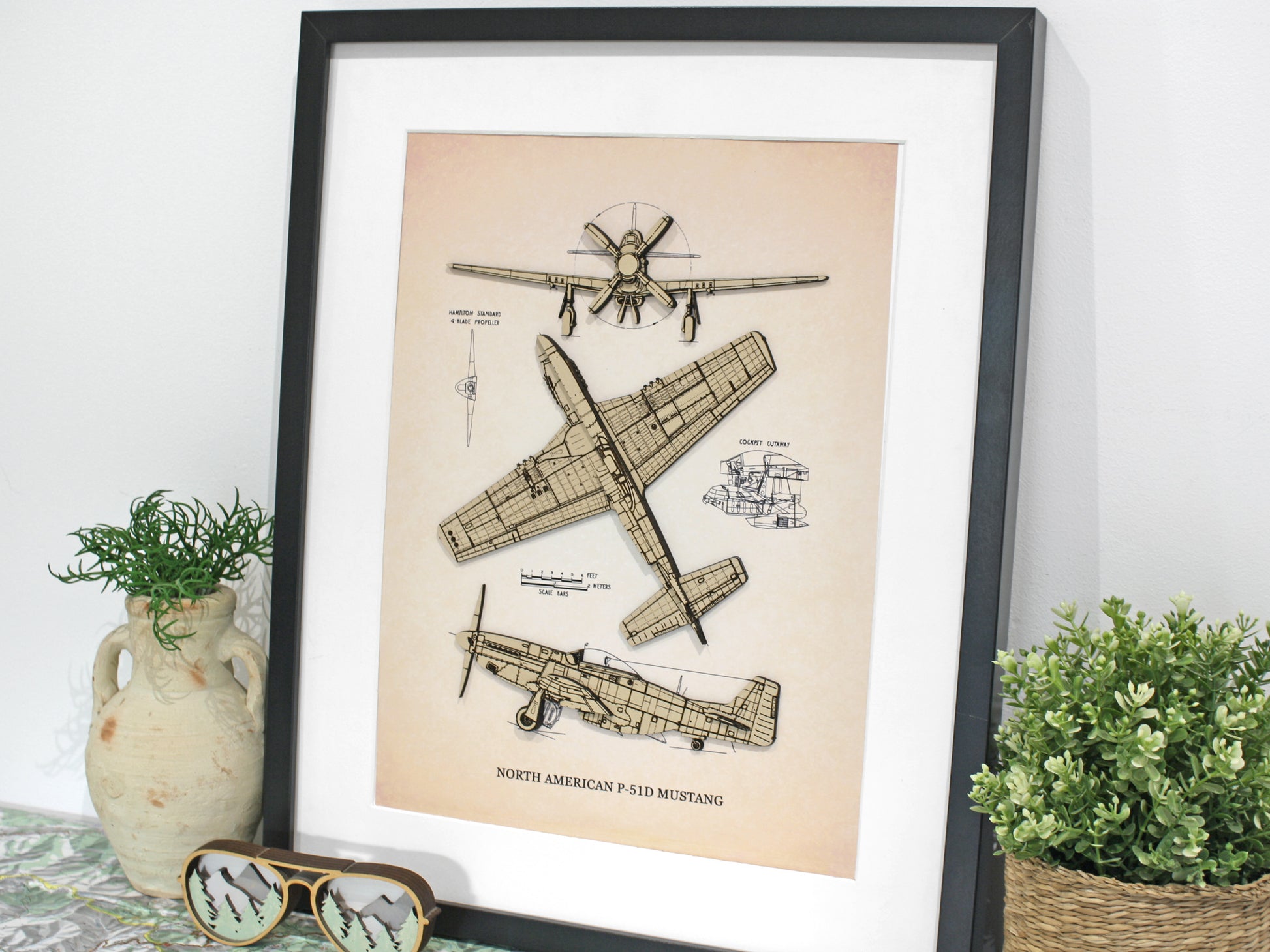 P-51D Mustang pilot gifts