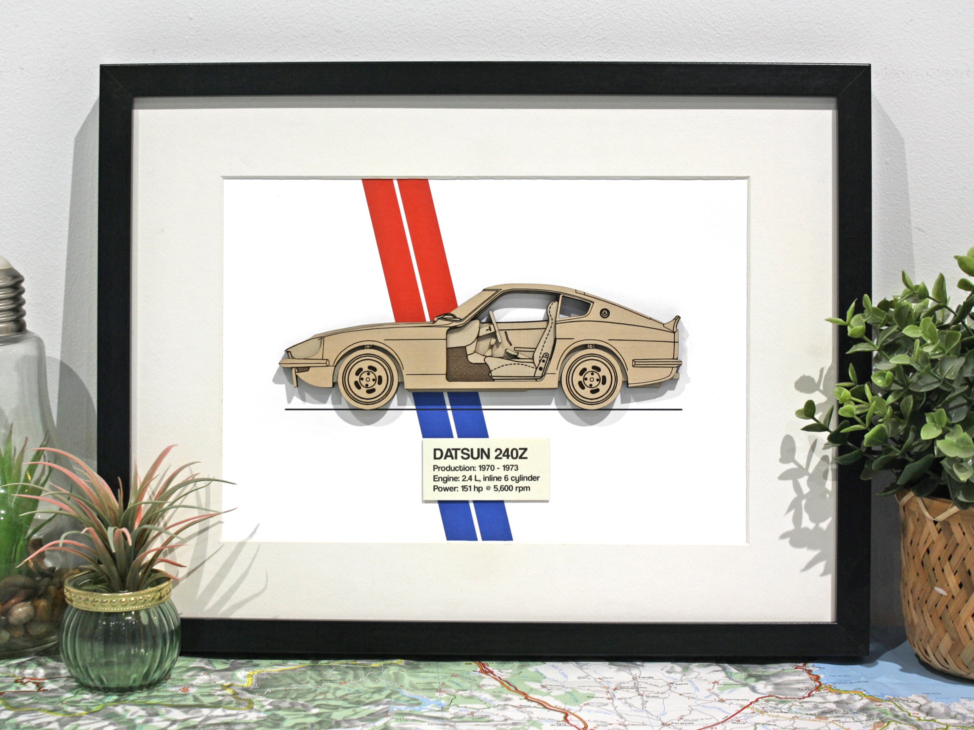 Datsun 240Z car art