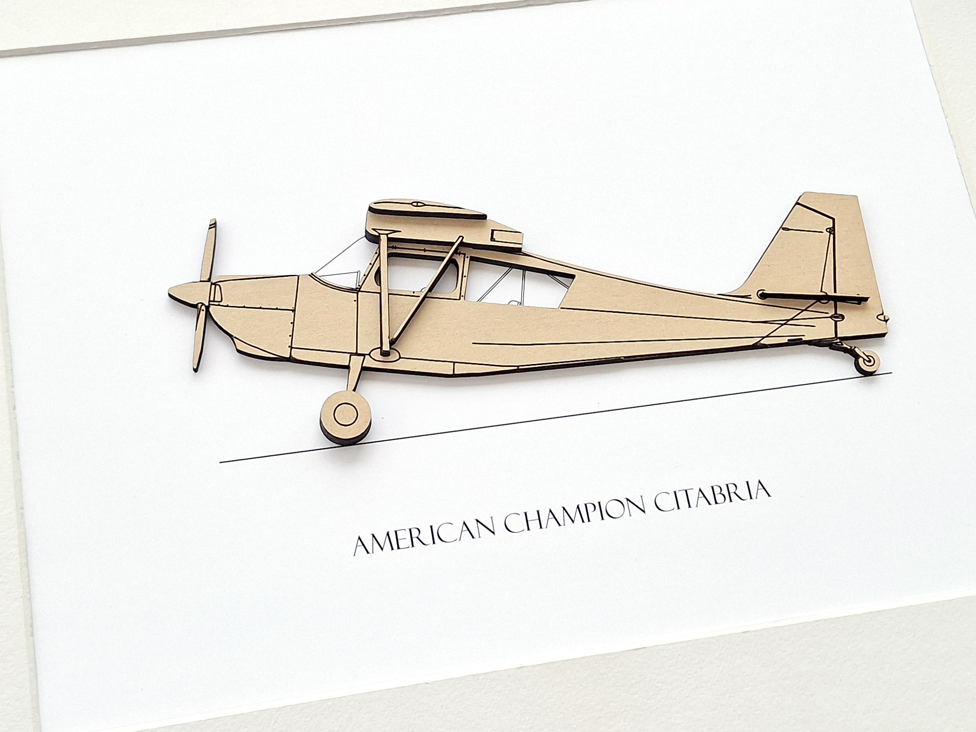 American Champion Citabria aviation art