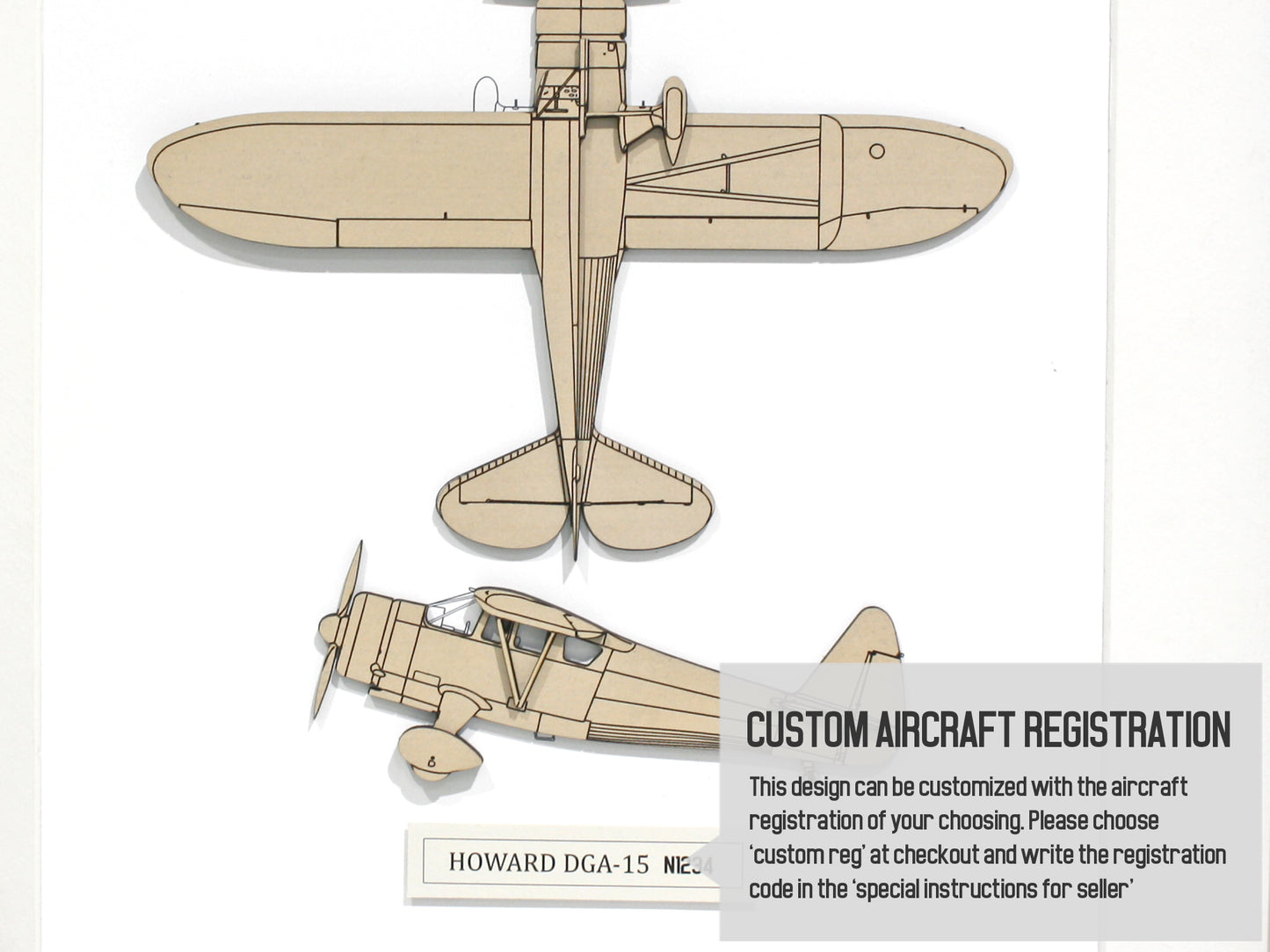 Howard DGA-15 custom aviation gifts