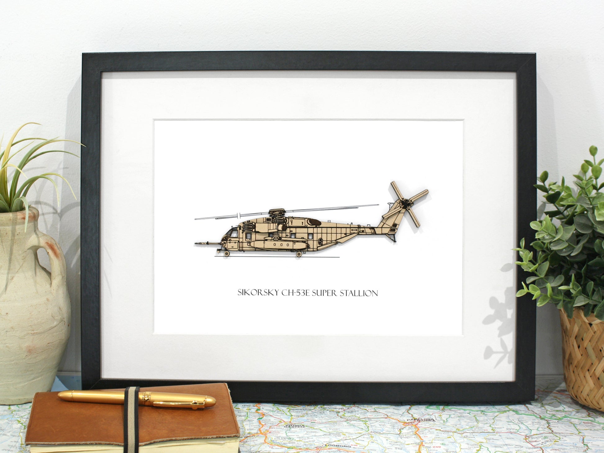 Sikorsky CH-53E Super Stallion helicopter pilot gift