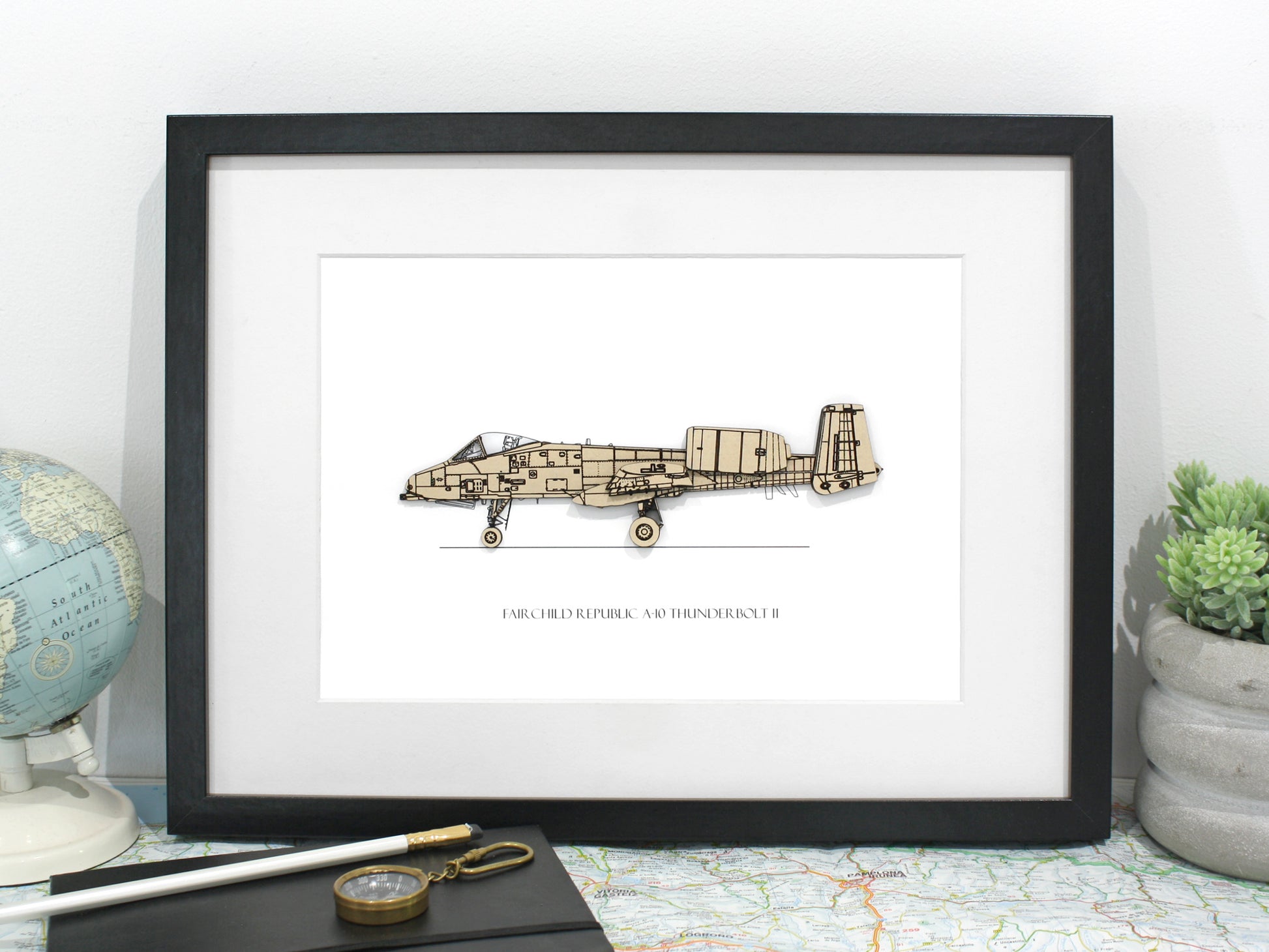 A-10 Thunderbolt II Warthog aviation gift