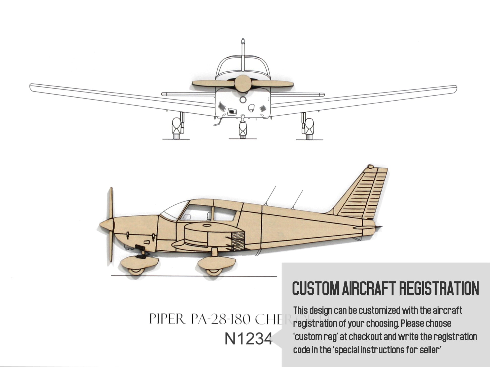 Piper PA-28-180 Cherokee pilot gifts