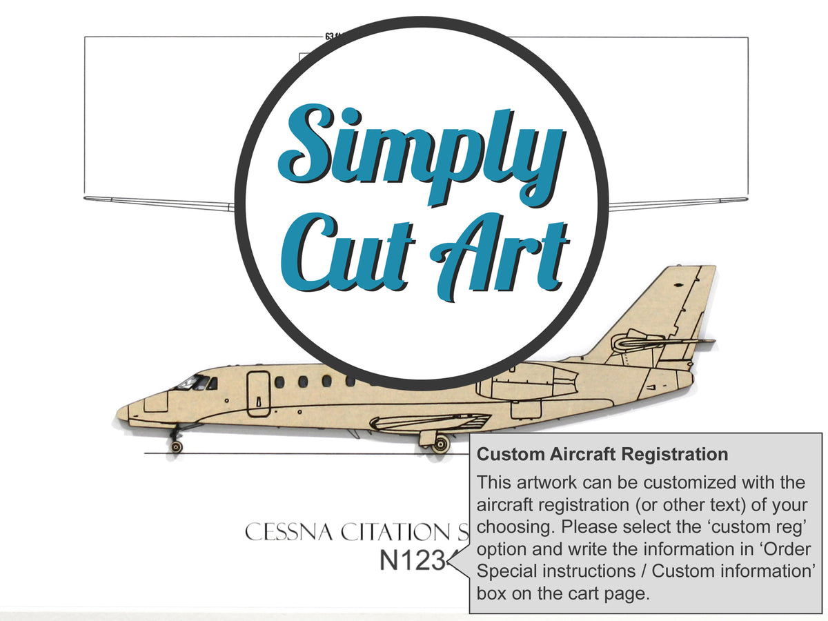 Arte de plano del Cessna Citation Sovereign