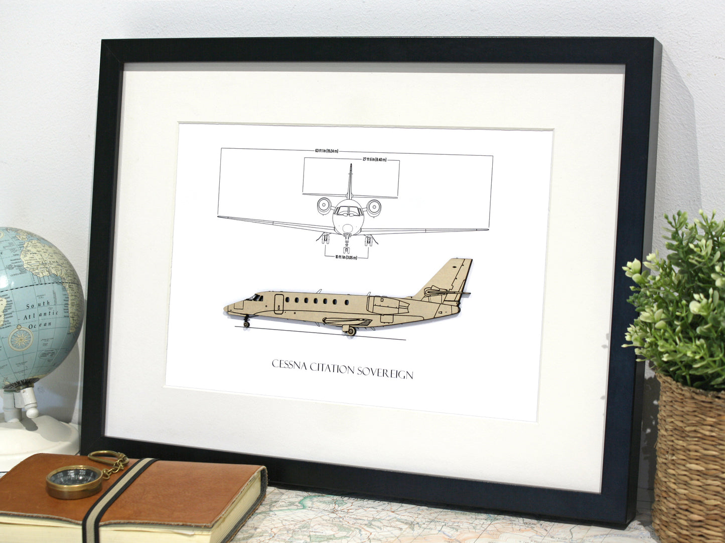 Cessna Citation Sovereign aviation decor