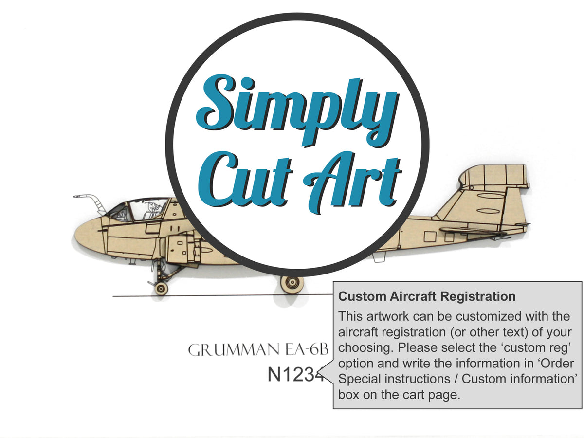 Arte aeronáutico del Grumman EA-6B Prowler