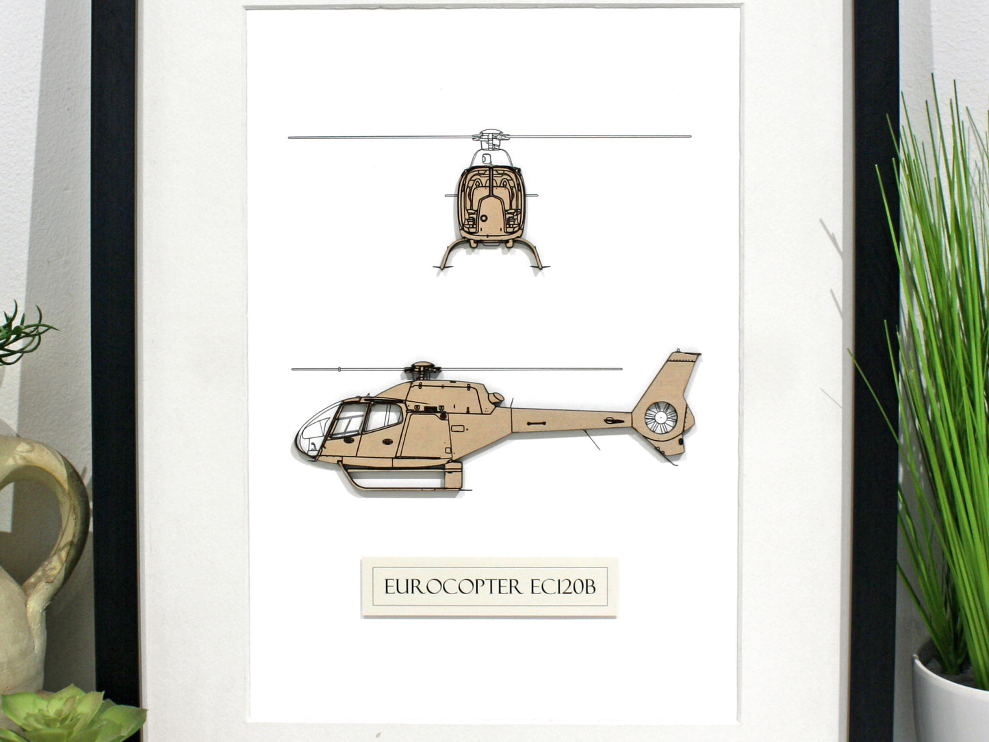 Eurocopter EC120B helicopter art