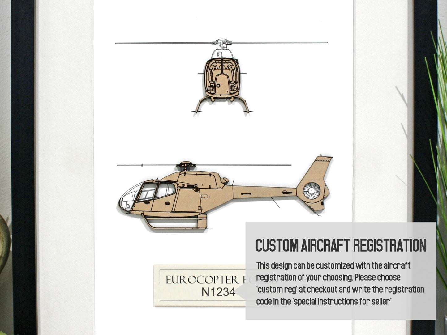 Eurocopter EC120B helicopter gift