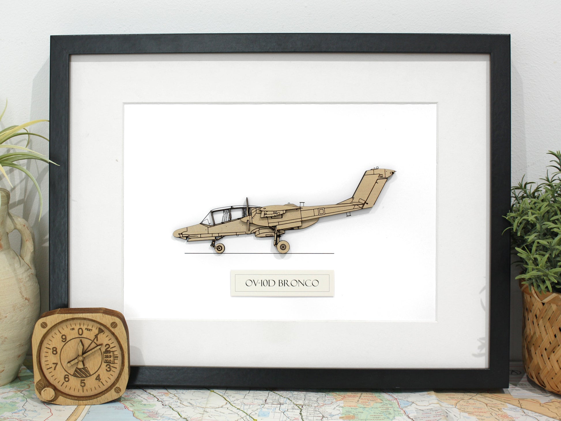 OV-10D Bronco aviation art