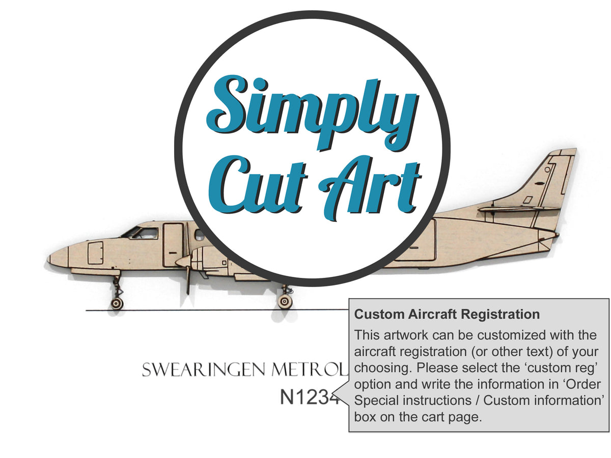 Arte aeronáutico del Swearingen Metroliner Metro II