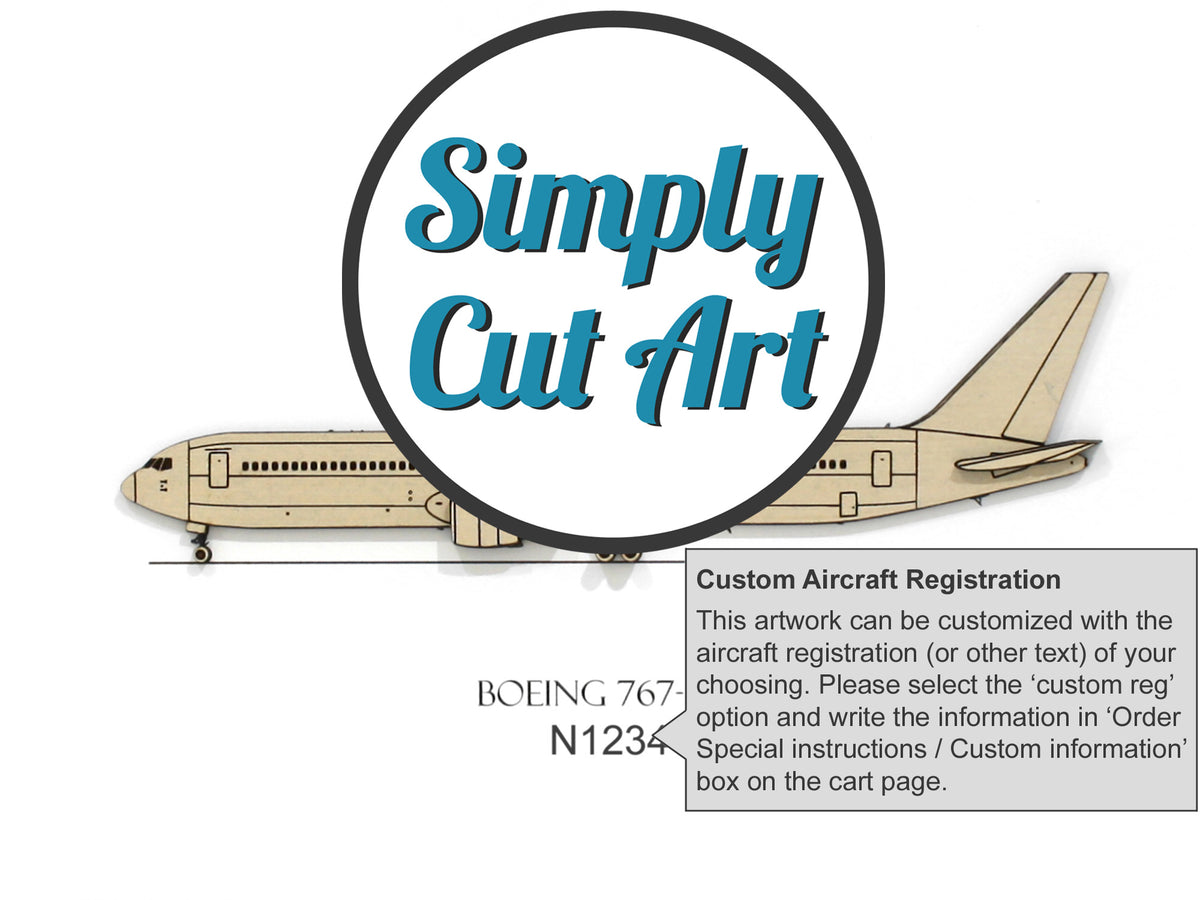 Arte aeronáutico del Boeing 767-300