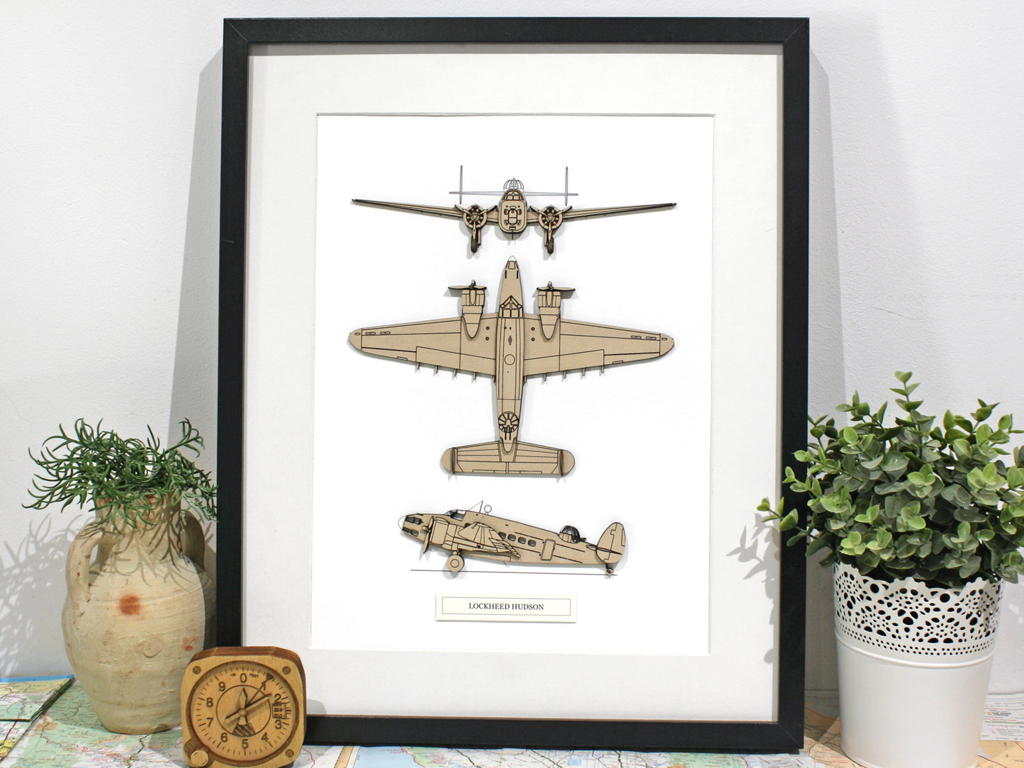 Lockheed Hudson aviation art