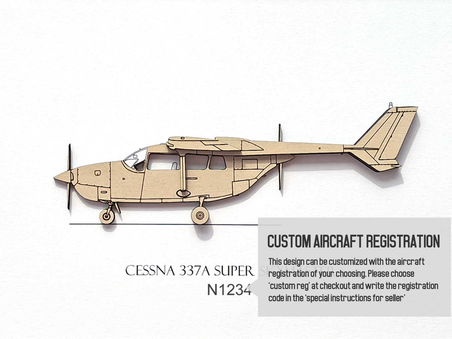 Cessna 337A Super Skymaster pilot gifts