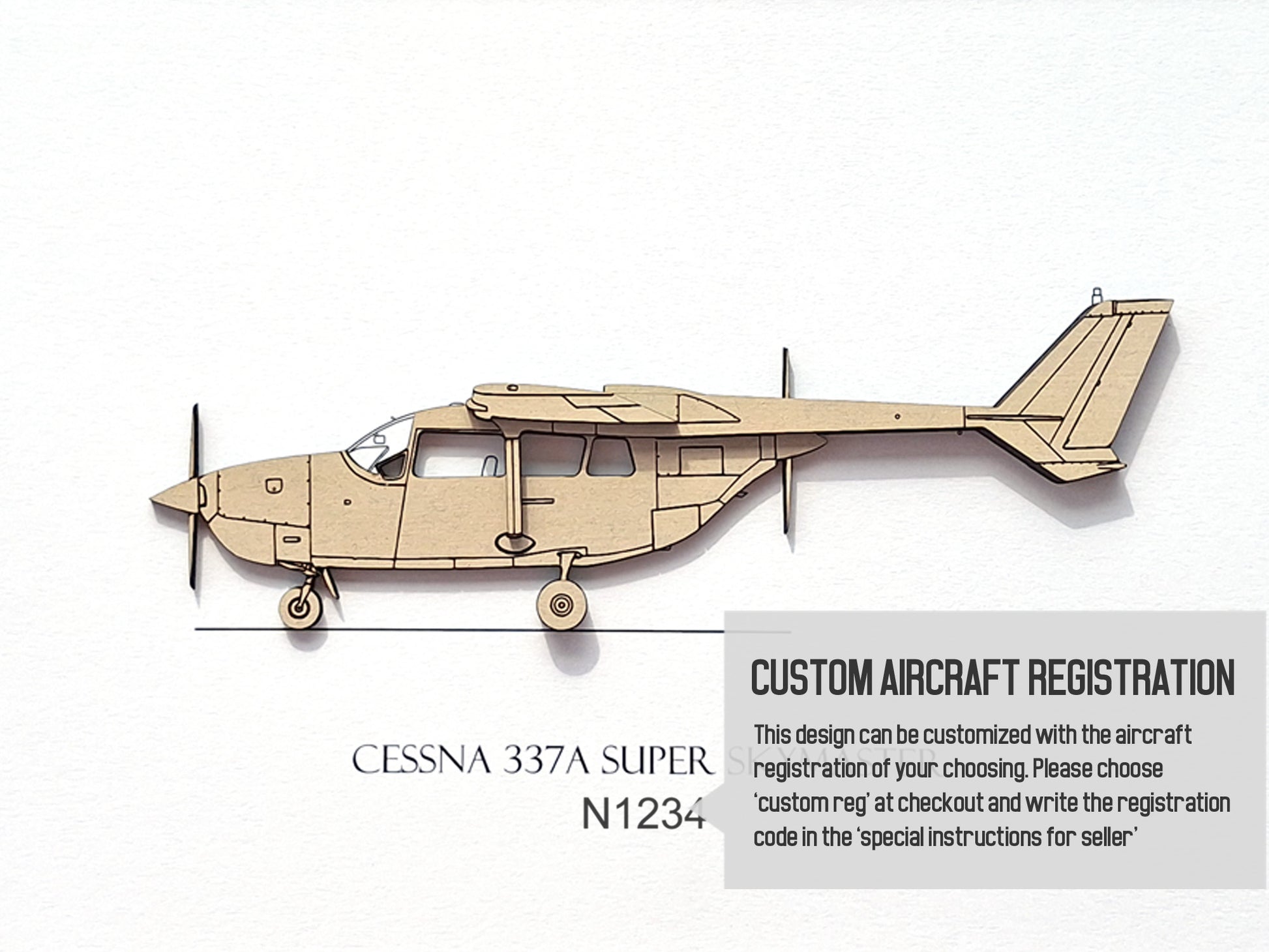 Cessna 337A Super Skymaster pilot gifts