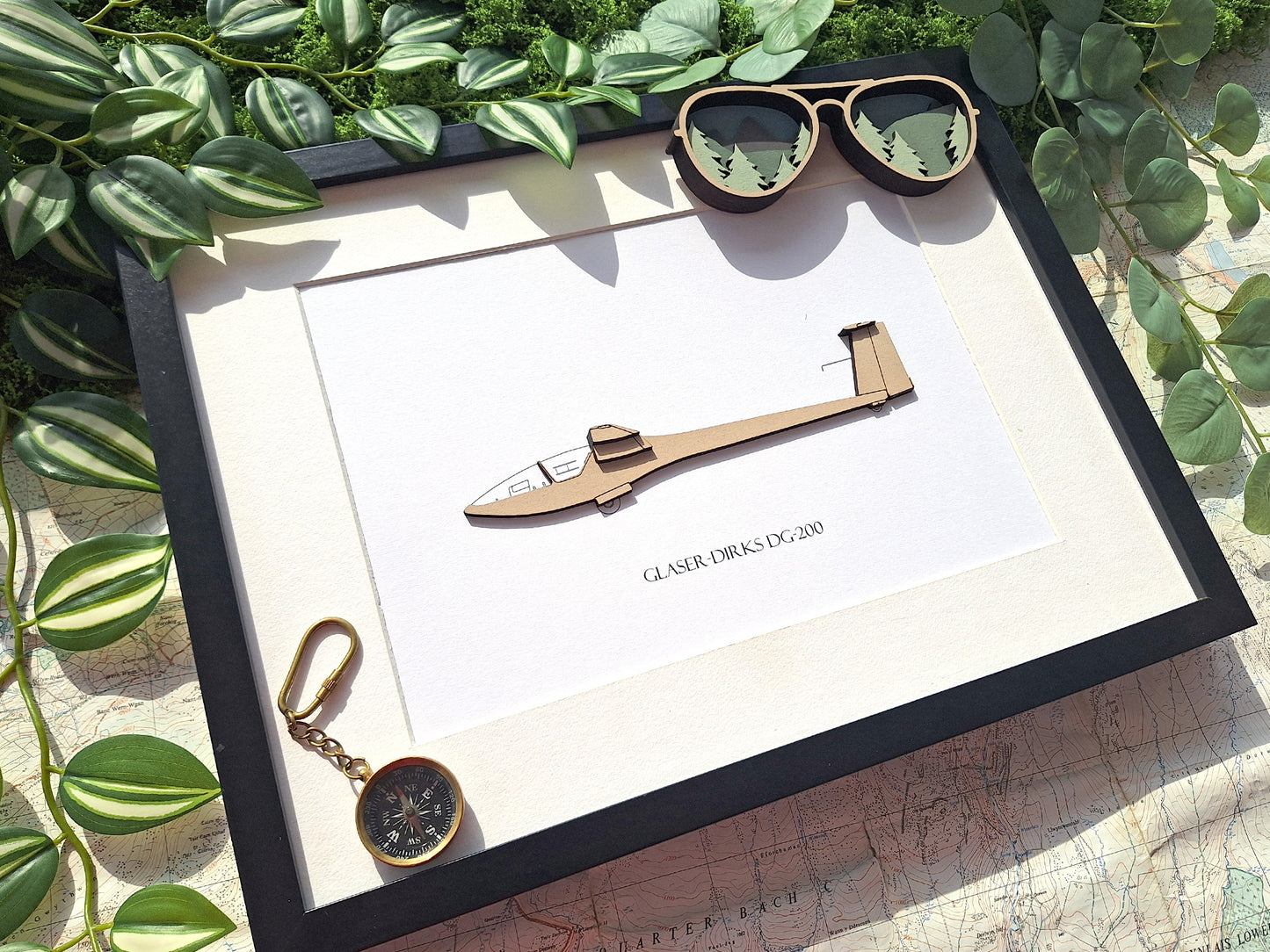 Glaser-Dirks DG-200 glider pilot gifts