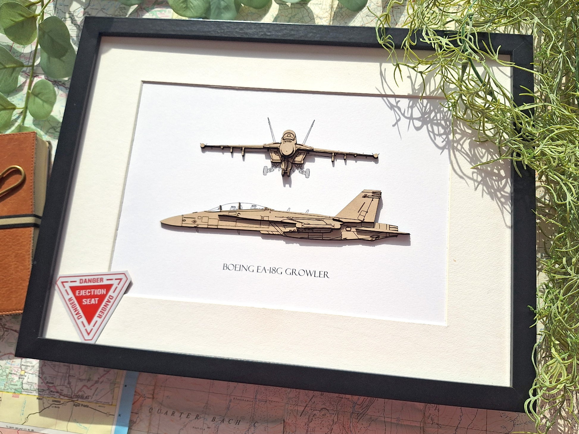 Boeing EA-18G Growler aviation art