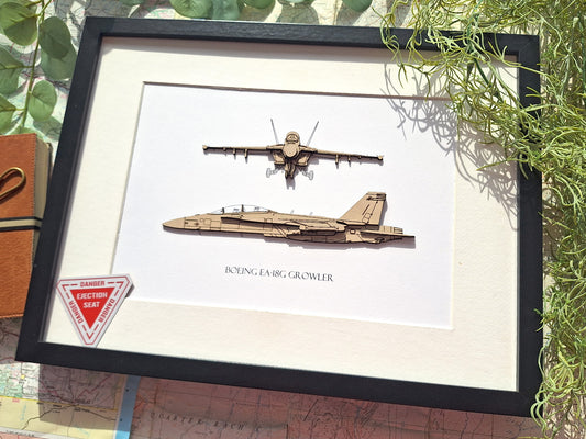 Boeing EA-18G Growler aviation art