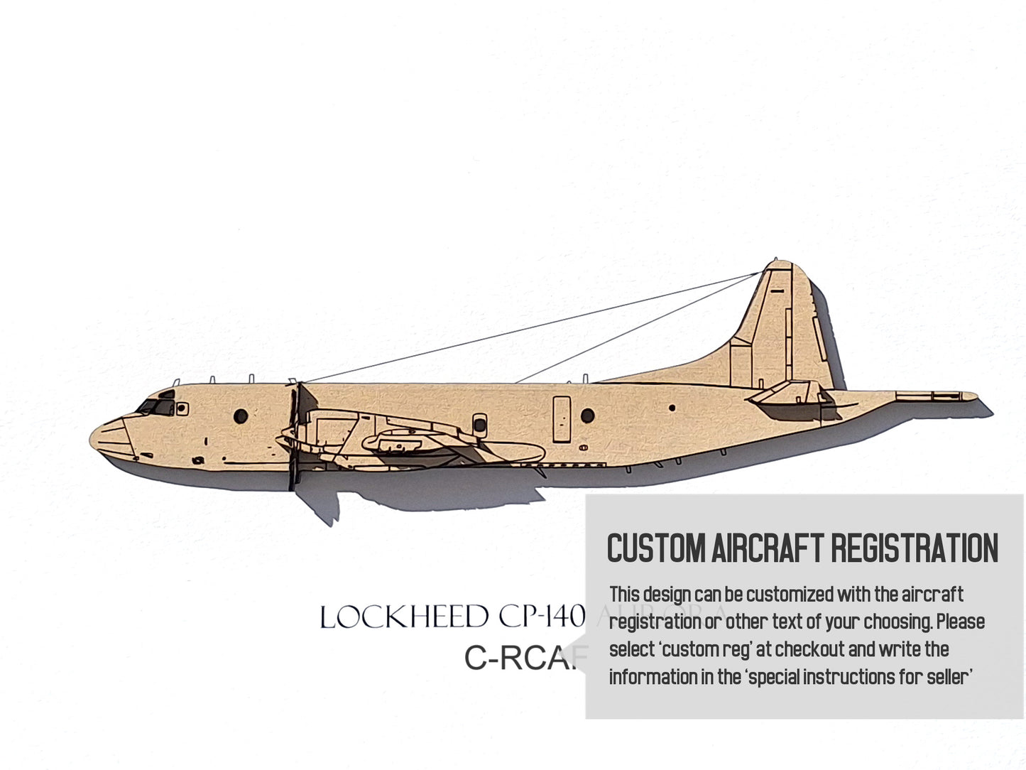 Lockheed CP-140 Aurora custom aviation art