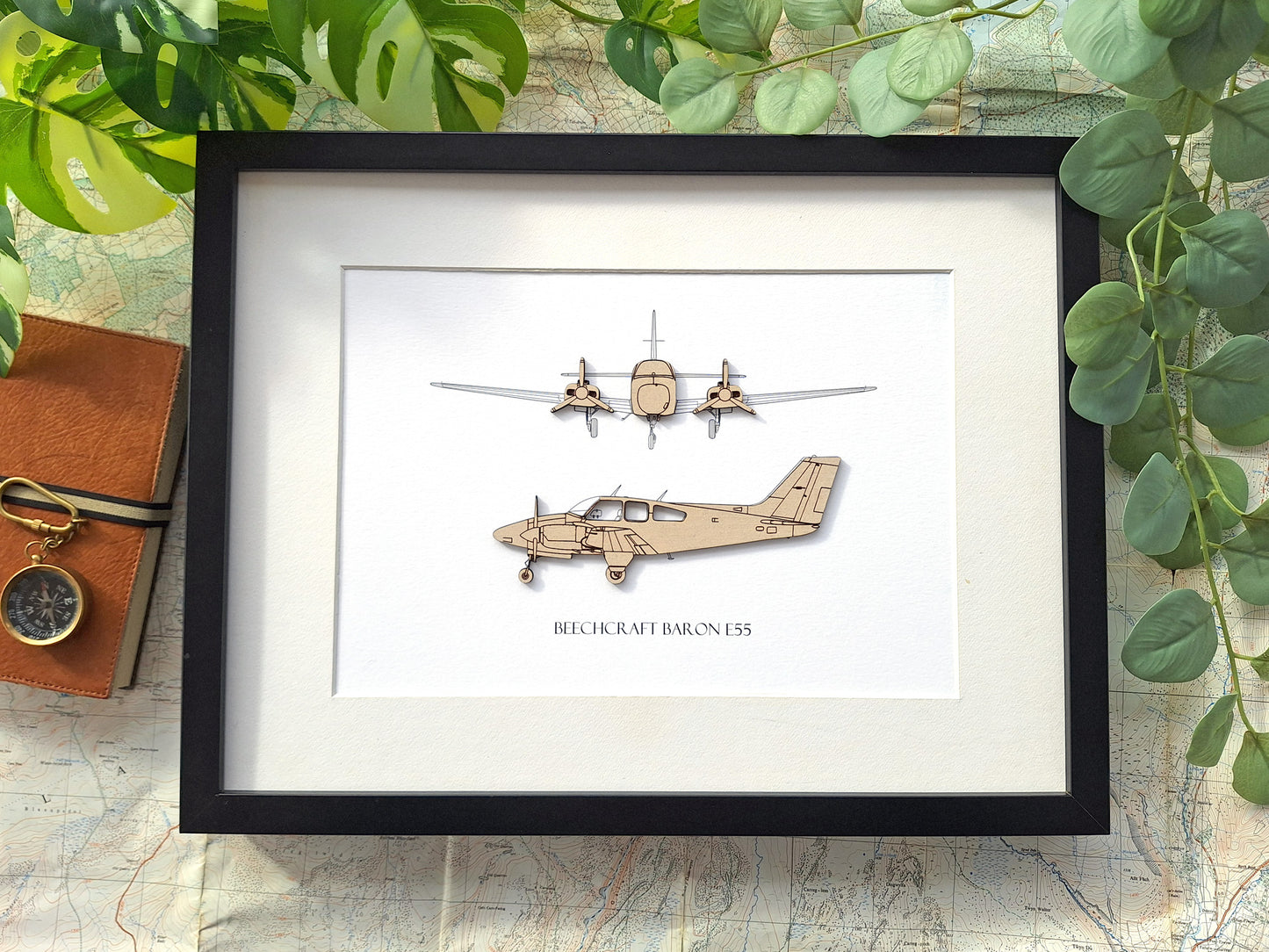 Beechcraft Baron E55 pilot gifts