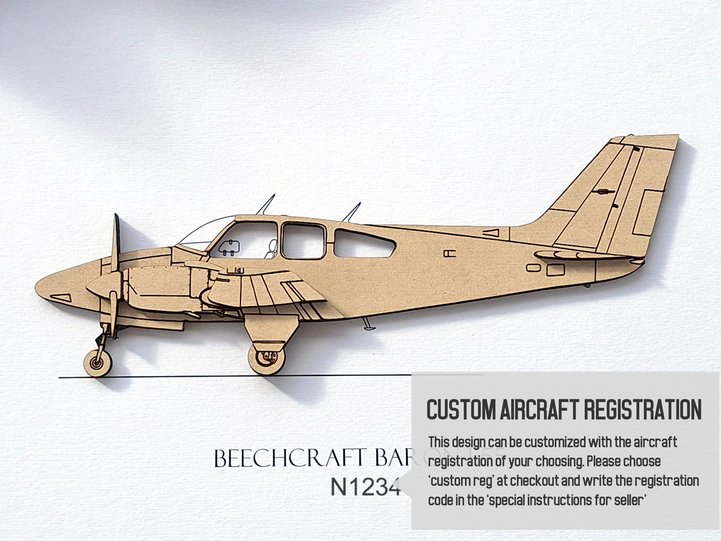 Beechcraft Baron E55 aviation gifts