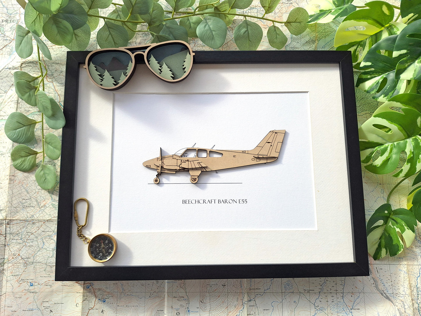 Beechcraft Baron E55 pilot gifts