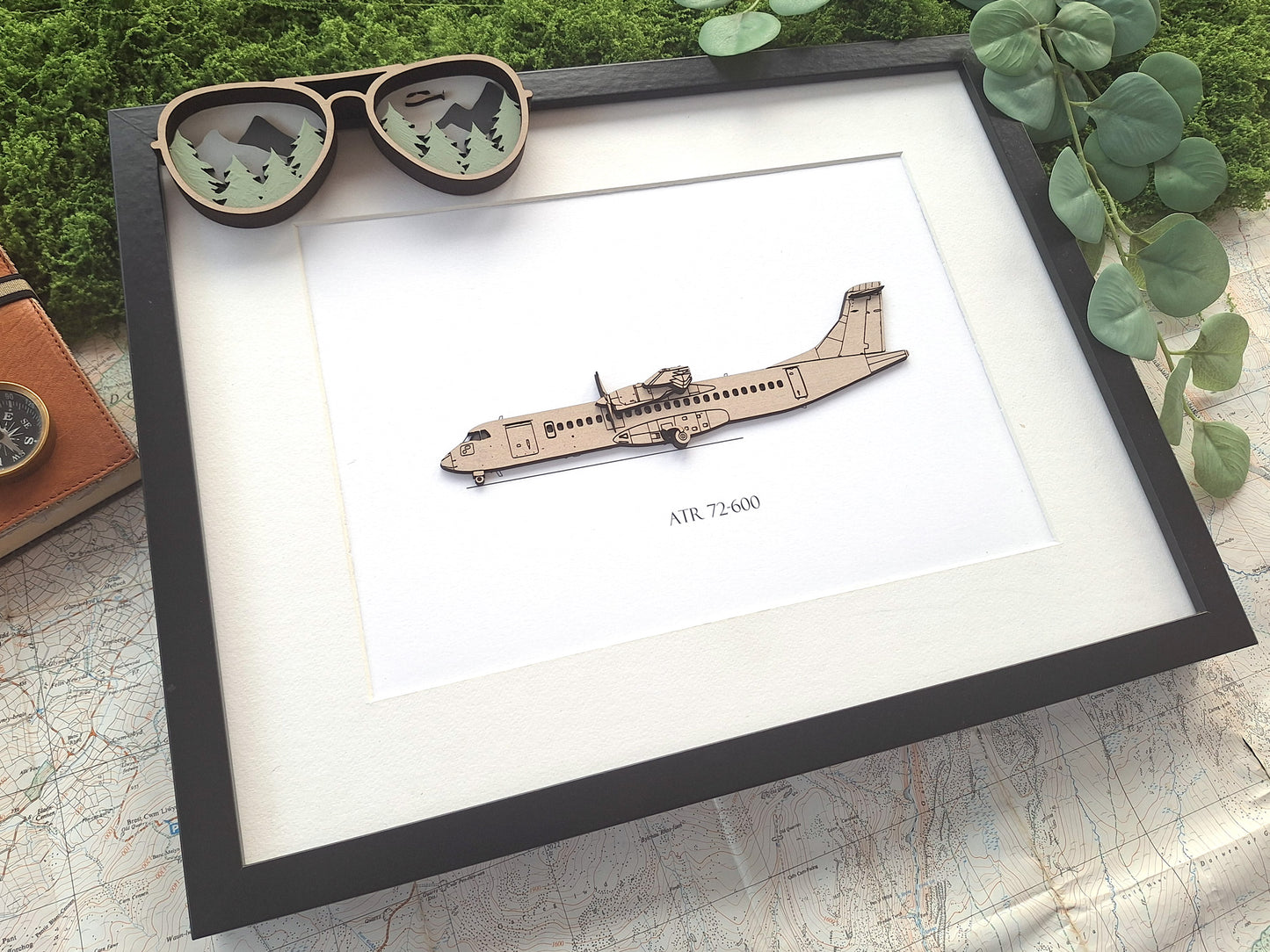 ATR 72-600 blueprint art