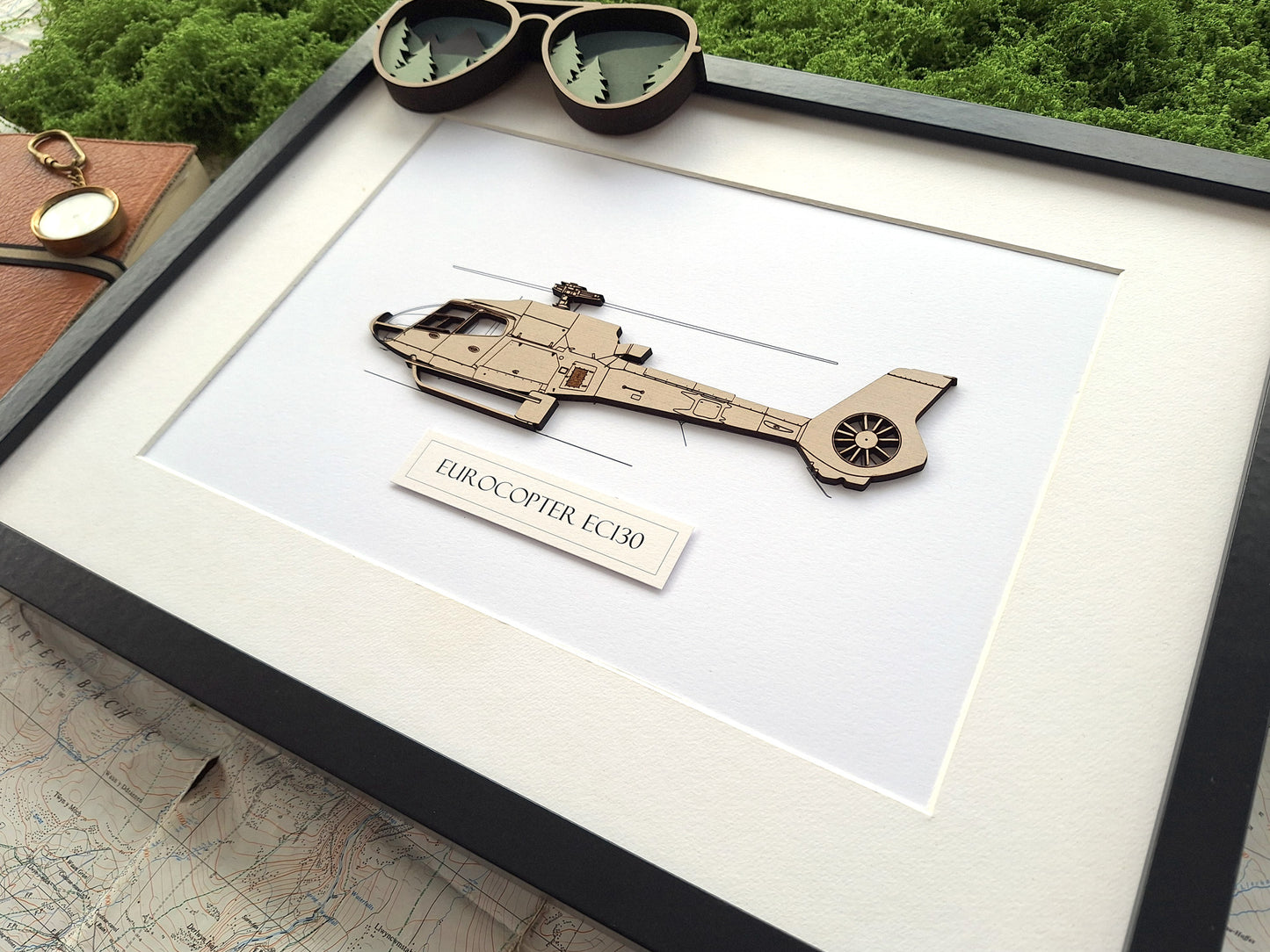 Eurocopter EC130 helicopter art