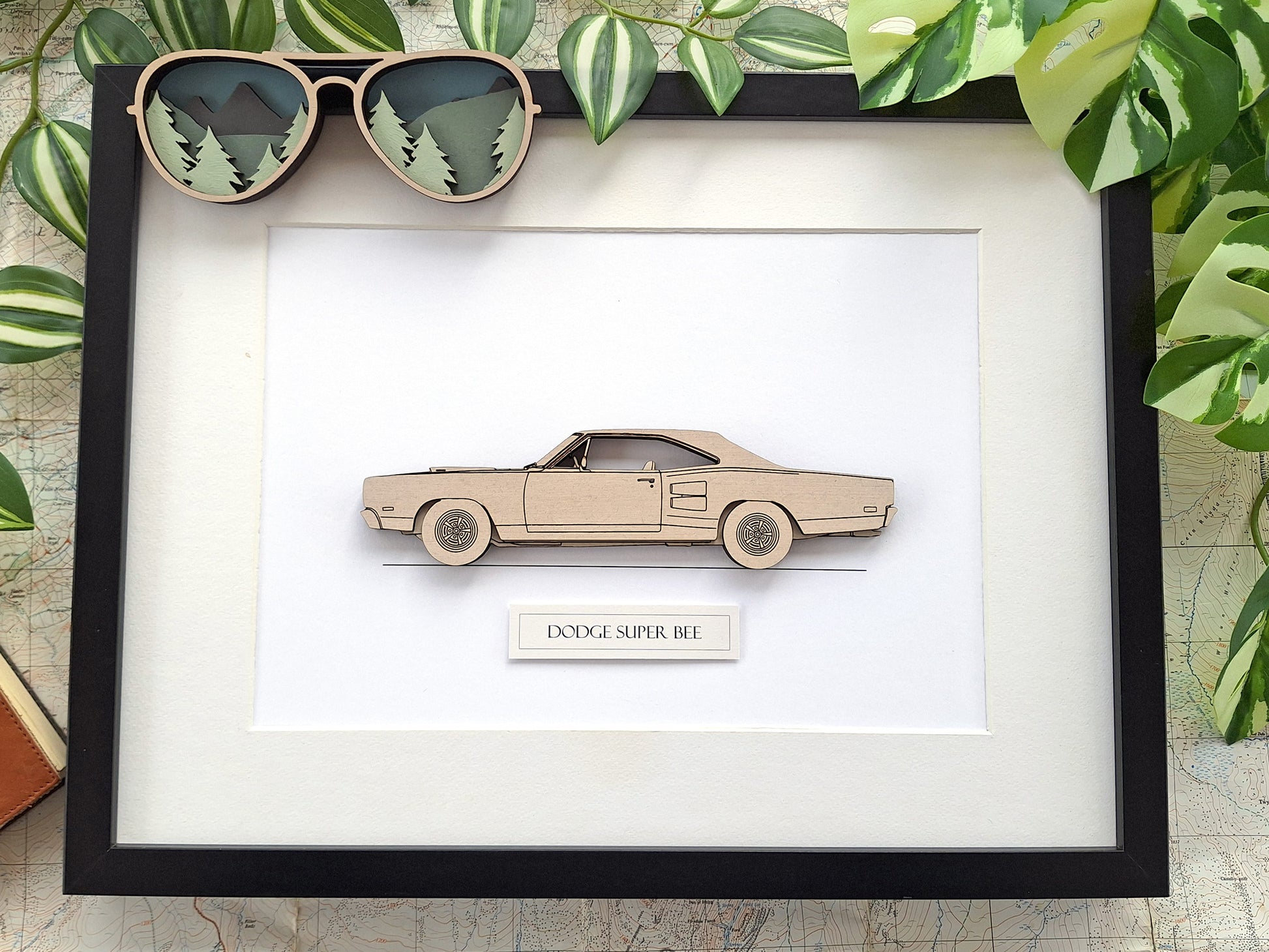 1969 Dodge Super Bee blueprint art