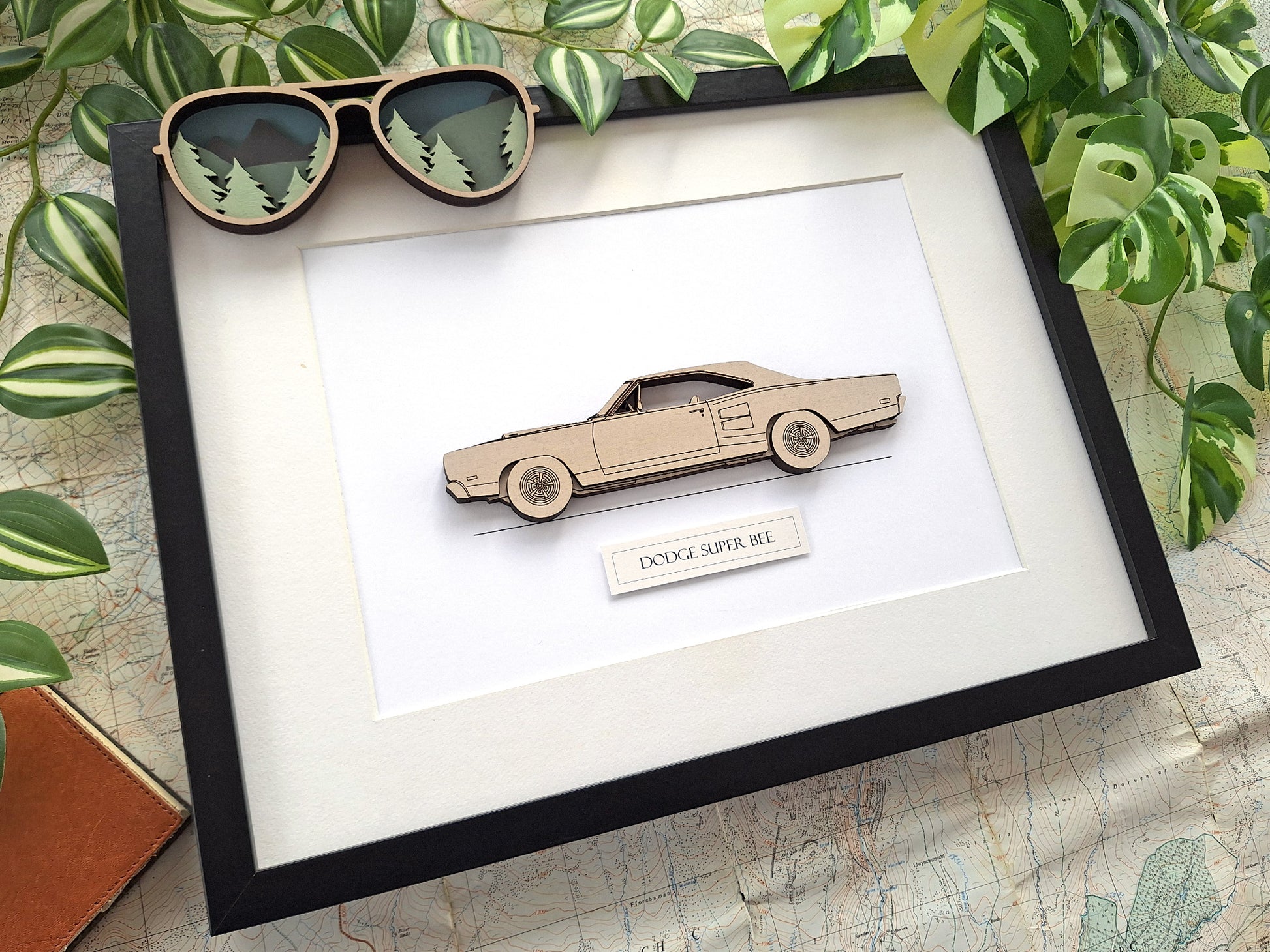 1969 Dodge Super Bee blueprint art