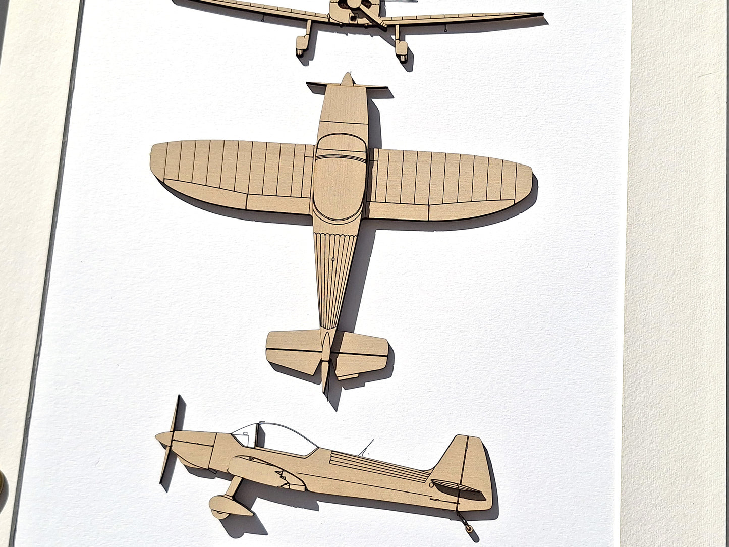 Piel CP-322 Super Emeraude Blueprint Art - LARGE