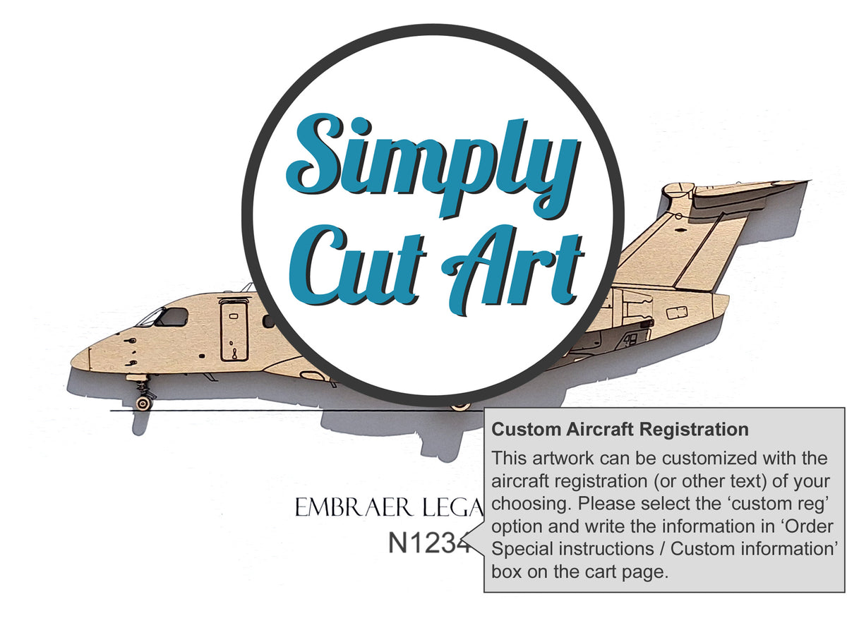 Arte aeronáutico del Embraer Legacy 500