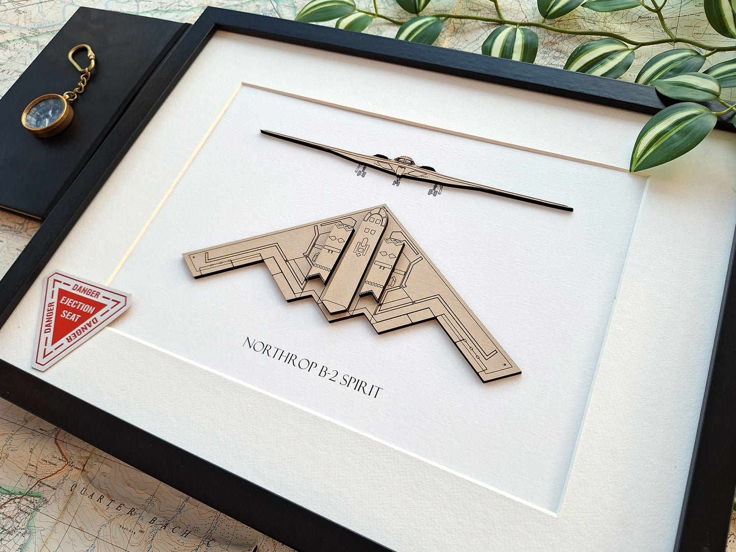 Northrop B-2 Spirit aviation art