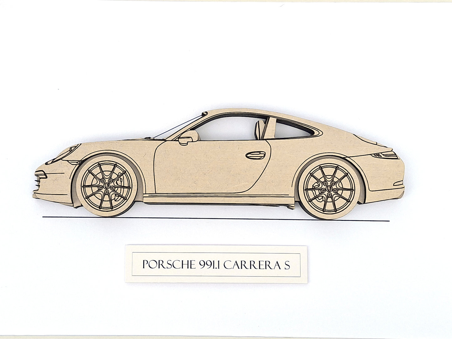 Porsche 991.1 Carrera S blueprint