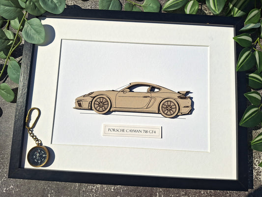 Porsche Cayman 718 GT4 gifts