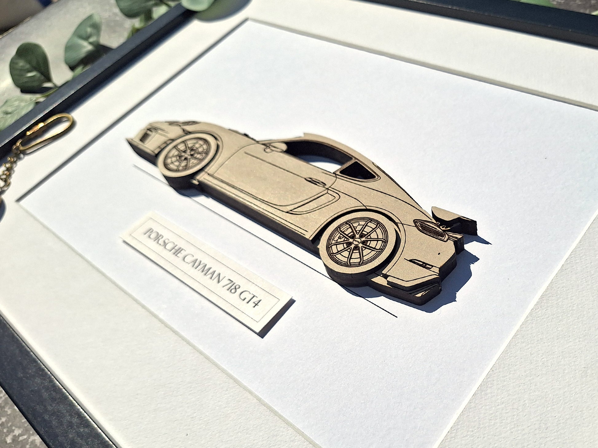 Porsche Cayman 718 GT4 art