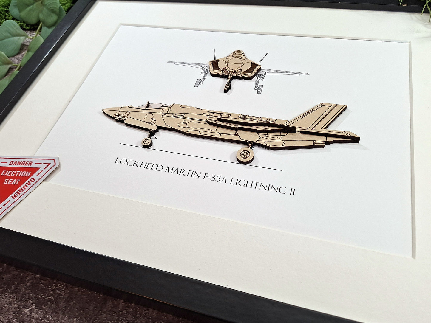 F-35A blueprint art