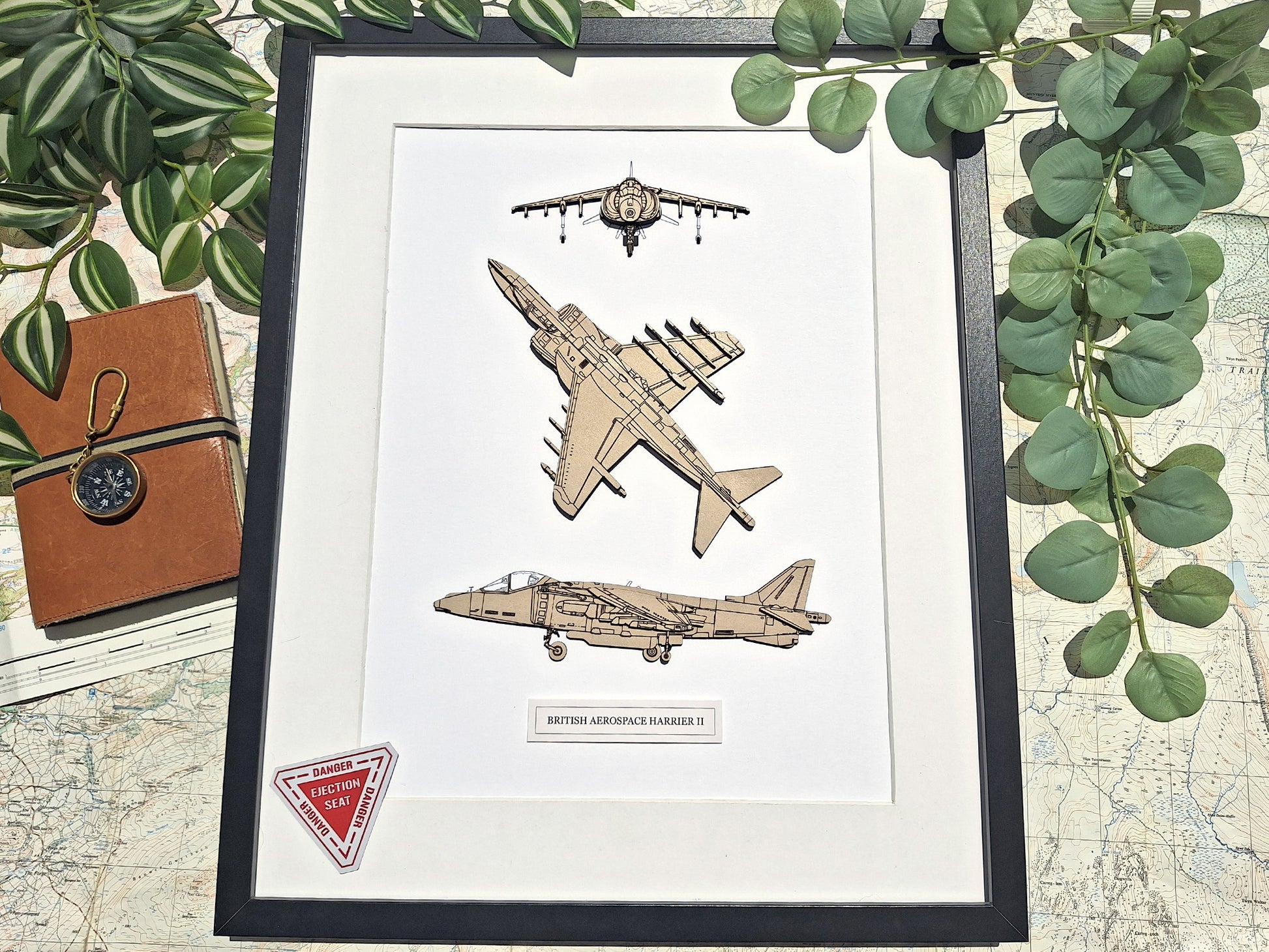 British Aerospace Harrier II pilot gifts