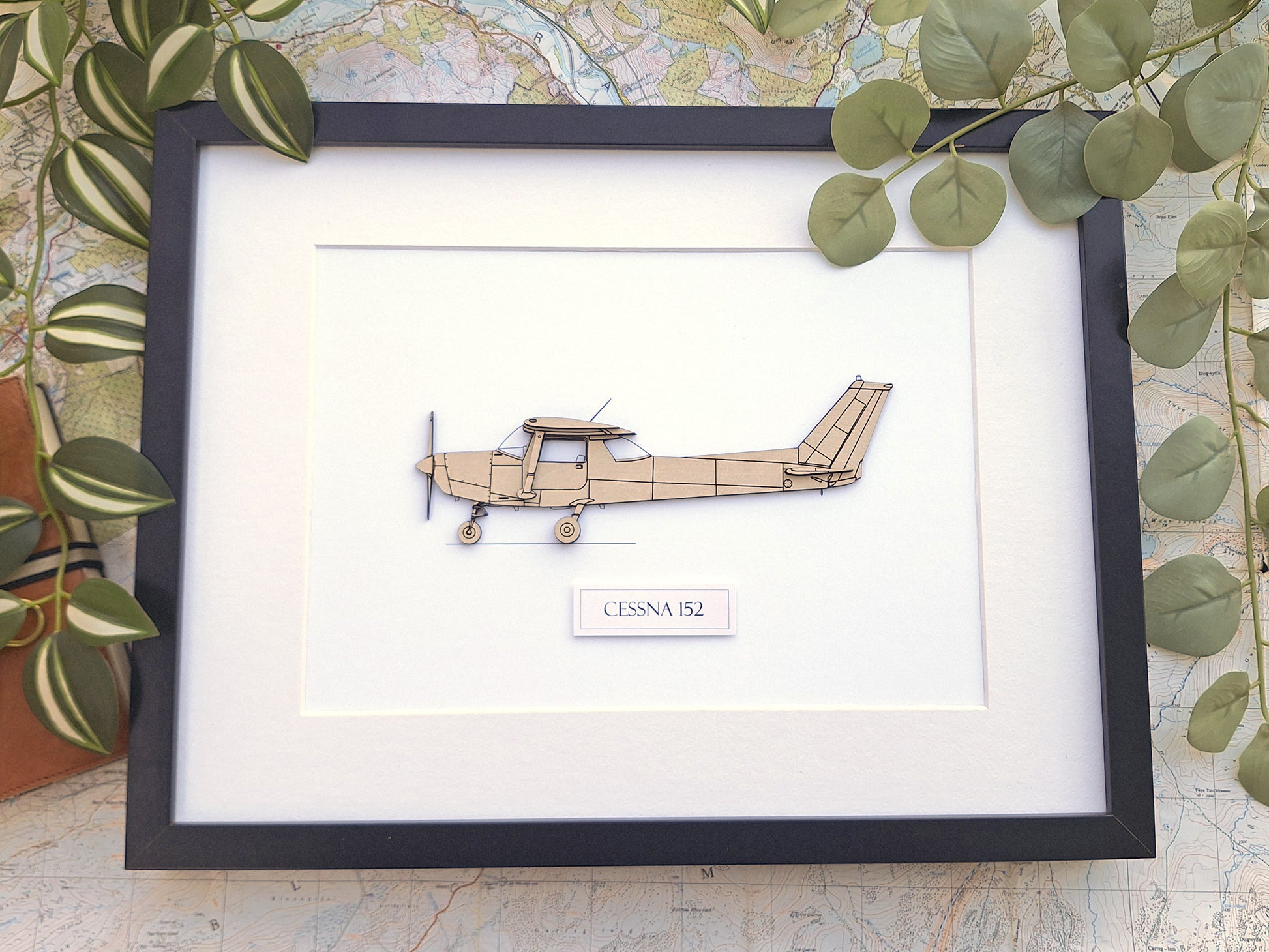 Cessna 152 aviation art