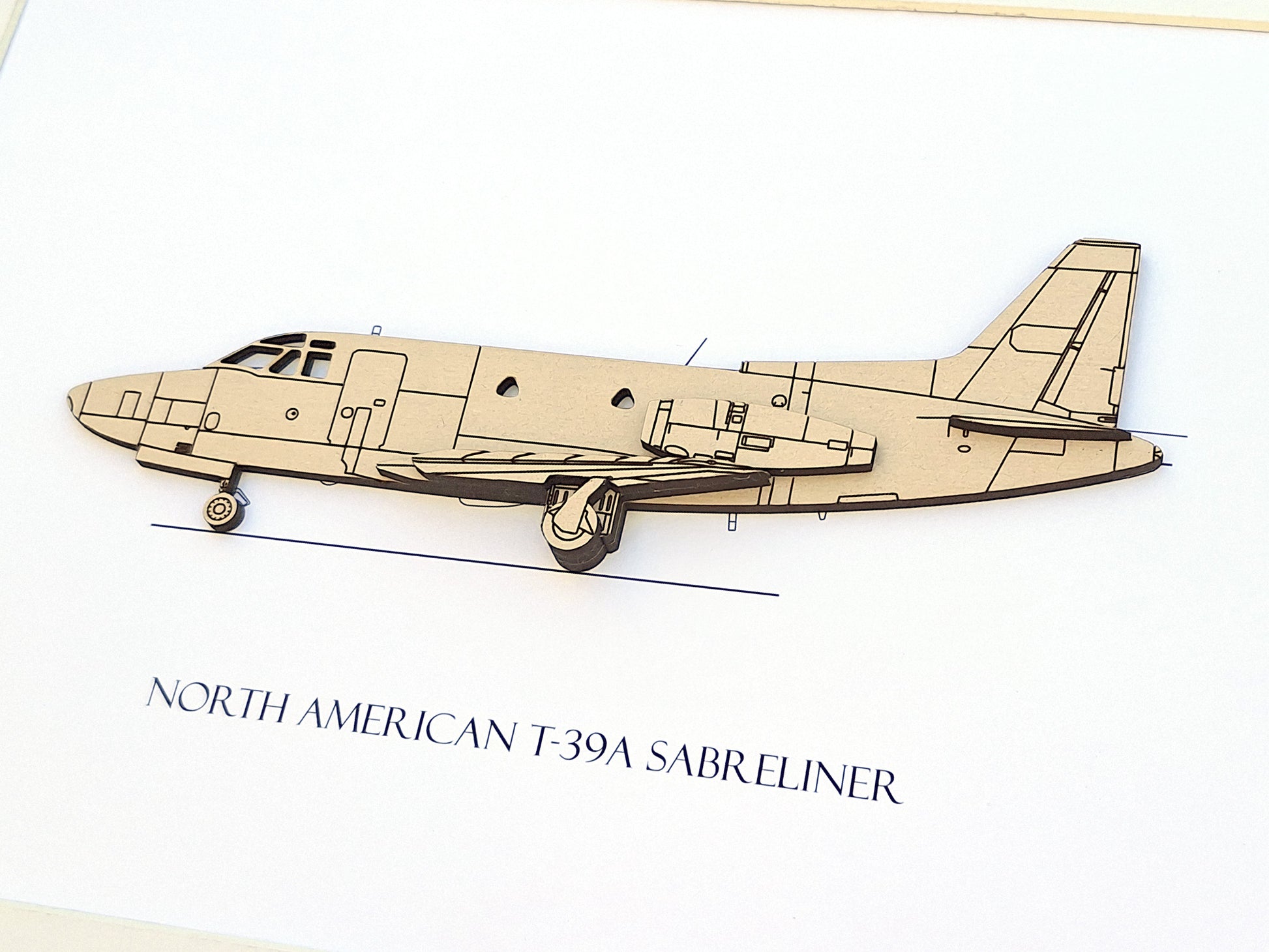 North American T-39A Sabreliner pilot gifts