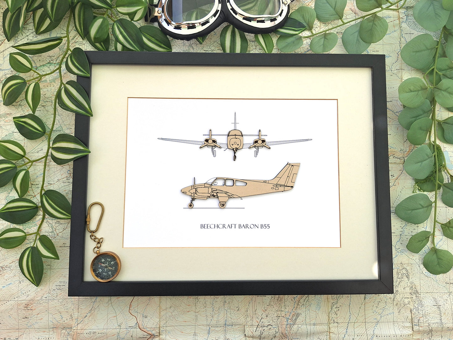 Beechcraft Baron B55 pilot gifts