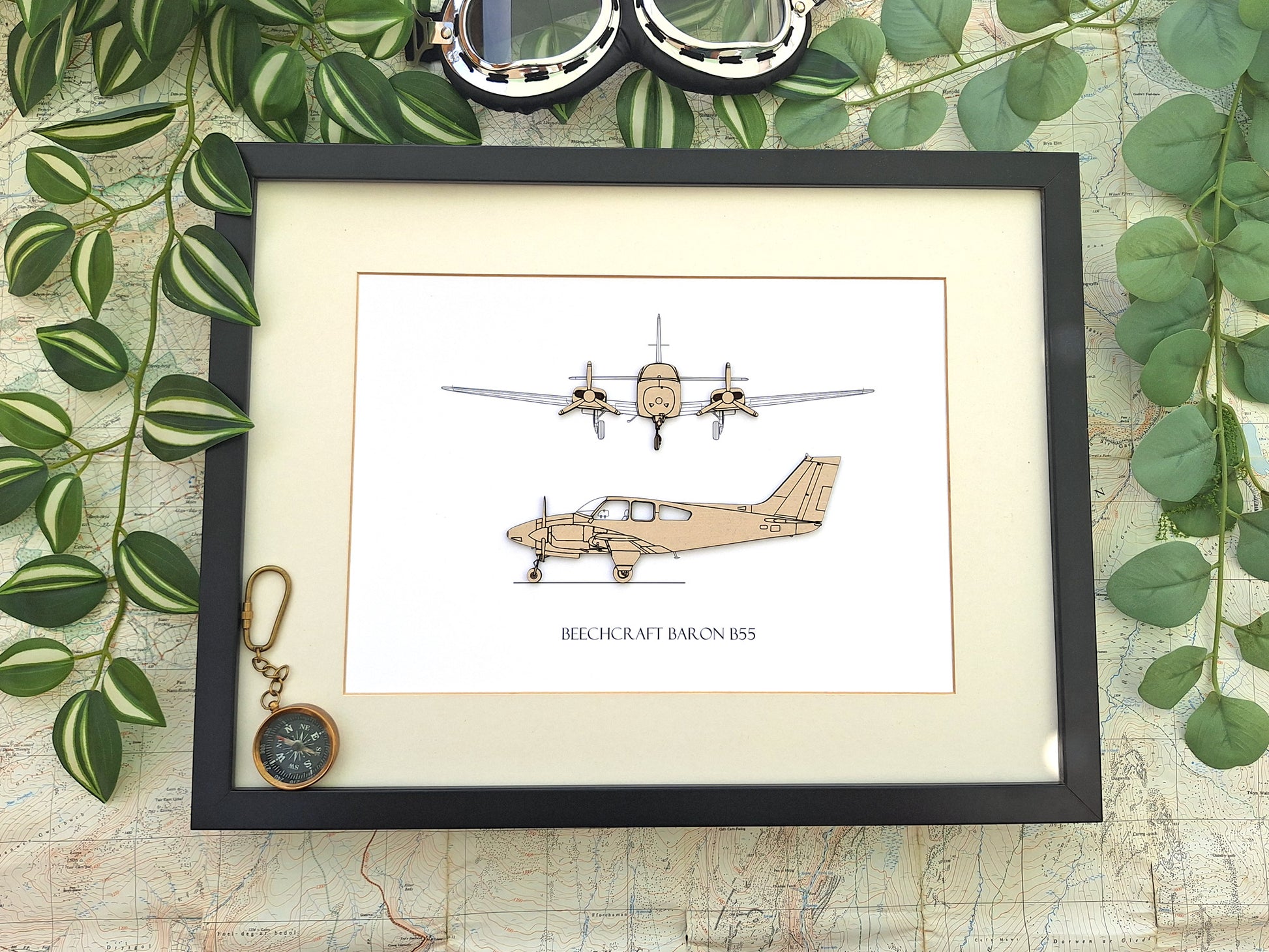 Beechcraft Baron B55 pilot gifts