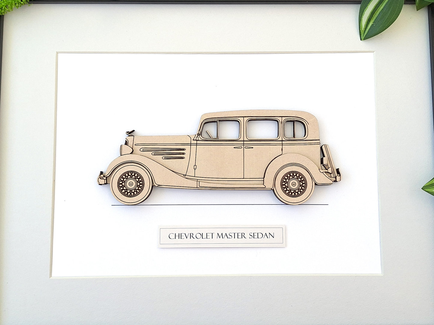 1934 Chevrolet Master Sedan artwork