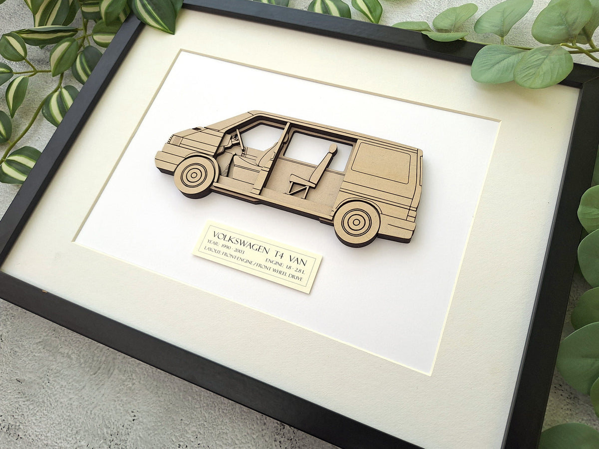 VW T4 blueprint art