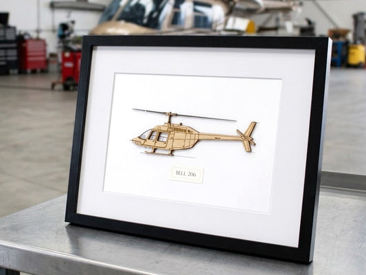Bell 206 helicopter gifts