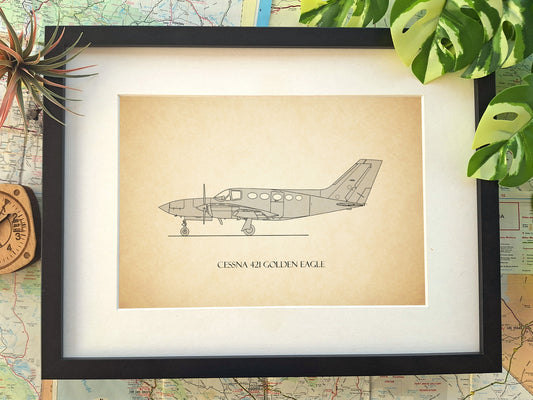 Cessna 421 aviation gifts